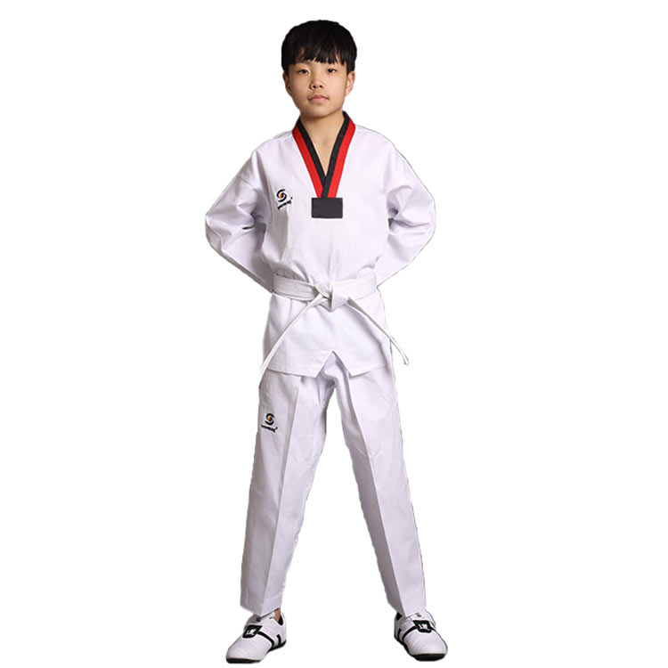 Uniforme 100% di cotone taekwondo