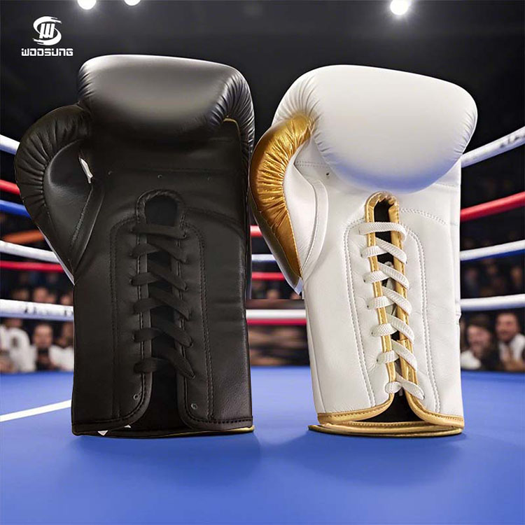Allacciati guanti da boxe